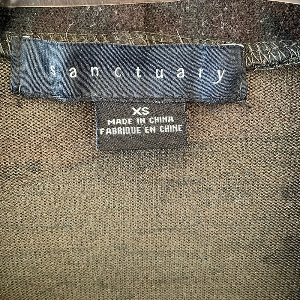 Sanctuary Camo Print Duster Size Extra Small - Picture 7 of 10